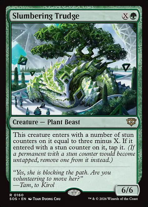 Slumbering Trudge (SOS) (Foil) (#160)
