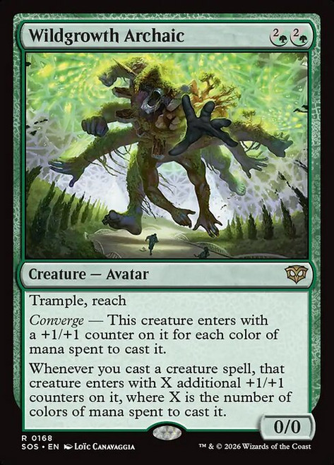 Wildgrowth Archaic (SOS) (Foil) (#168)