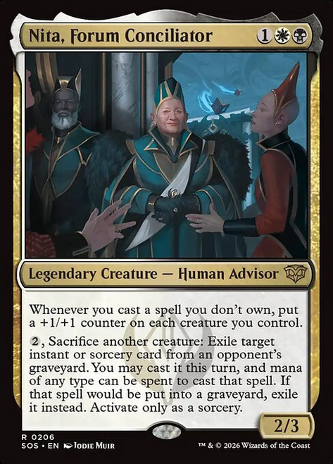 Nita, Forum Conciliator (SOS) (Foil) (#206)