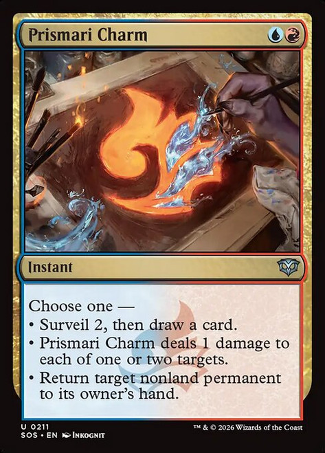 Prismari Charm (SOS) (Foil) (#211)