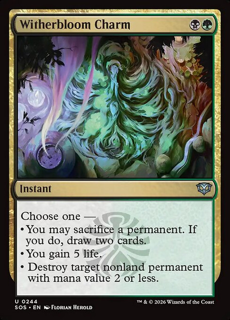 Witherbloom Charm (SOS) (#244)