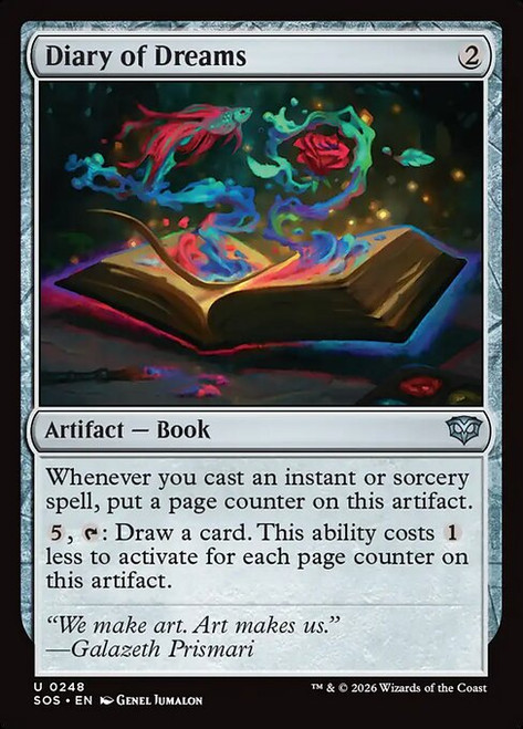 Diary of Dreams (SOS) (#248)