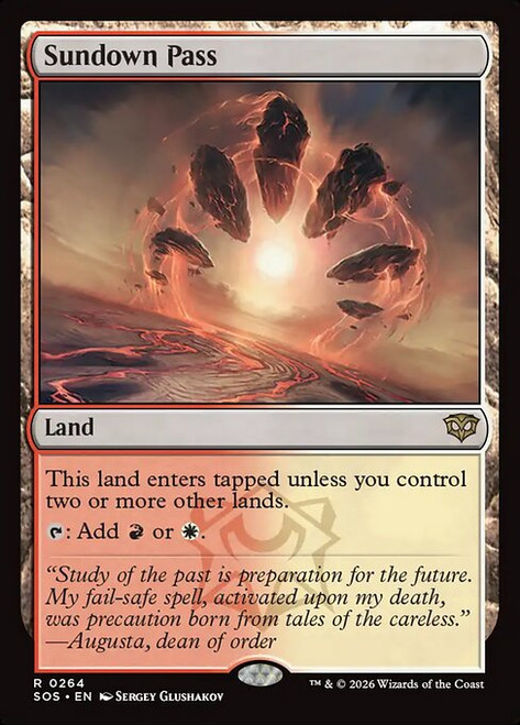Sundown Pass (SOS) (Foil) (#264)