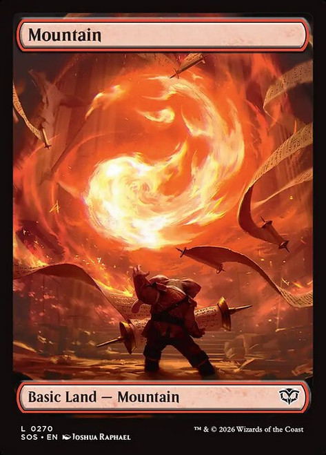 Mountain (SOS) (Foil) (Full Art) (#270)