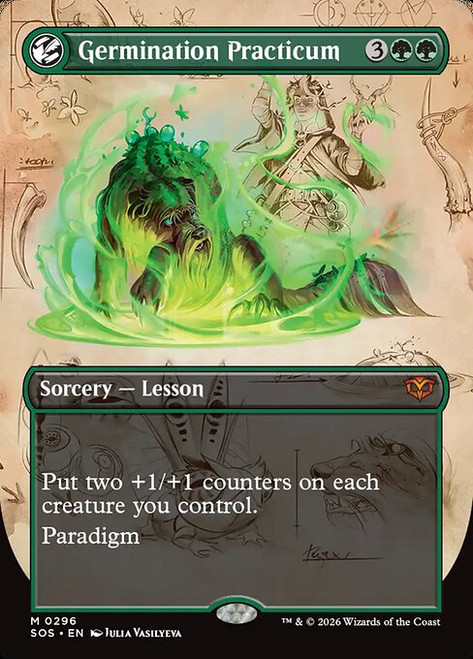 Germination Practicum (SOS) (Foil) (Borderless) (#296)