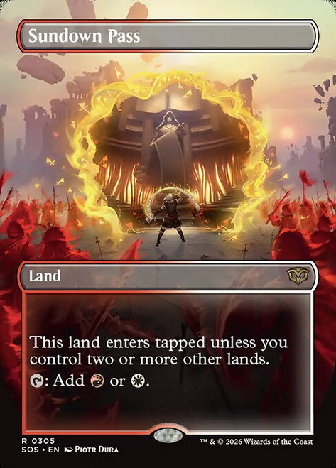 Sundown Pass (SOS) (Borderless) (#305)