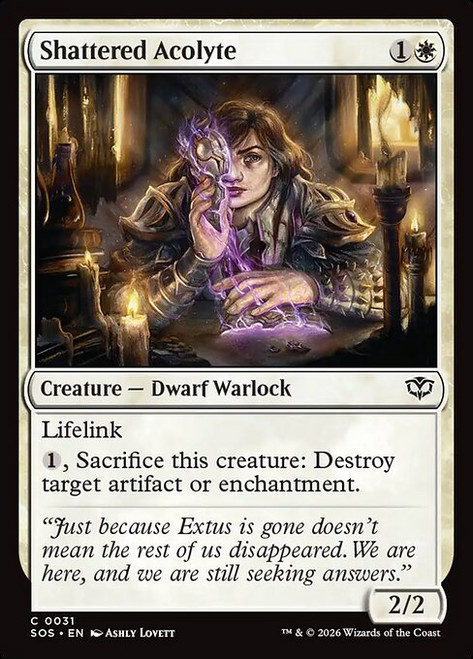 Shattered Acolyte (SOS) (Foil) (#31)