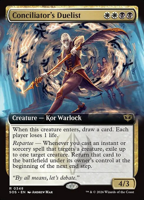 Conciliator's Duelist (SOS) (Extended Art) (#348)