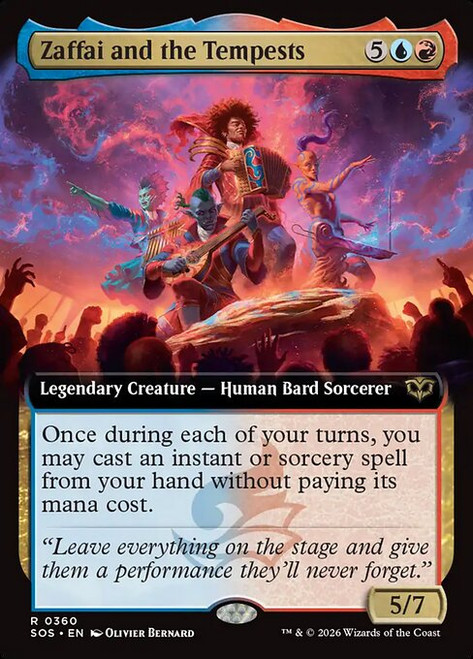 Zaffai and the Tempests (SOS) (Foil) (Extended Art) (#360)