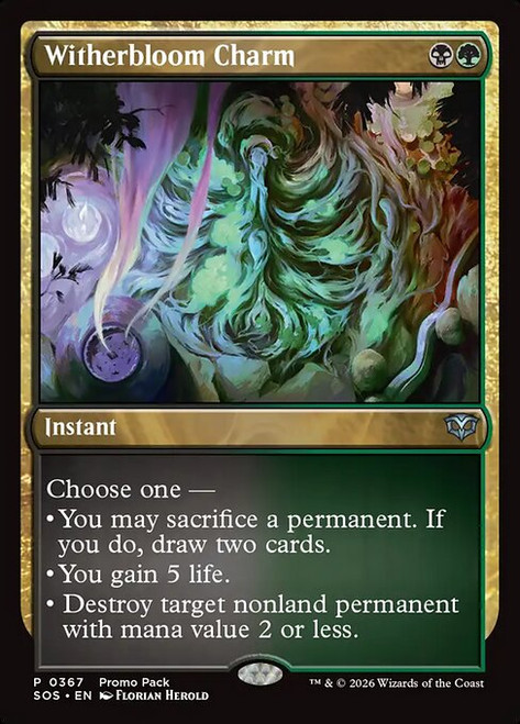 Witherbloom Charm (SOS) (Foil) (#367)