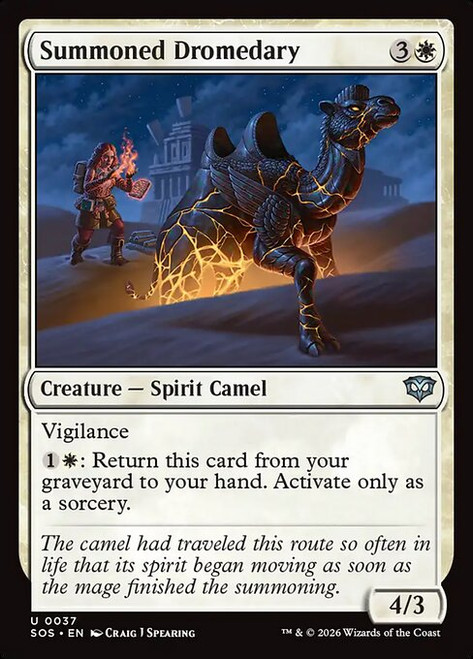 Summoned Dromedary (SOS) (Foil) (#37)