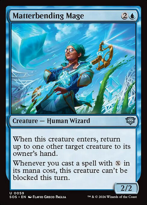 Matterbending Mage (SOS) (Foil) (#59)