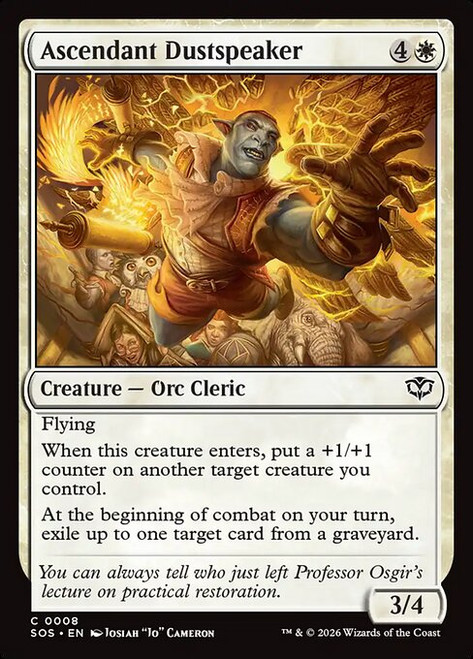 Ascendant Dustspeaker (SOS) (Foil) (#8)