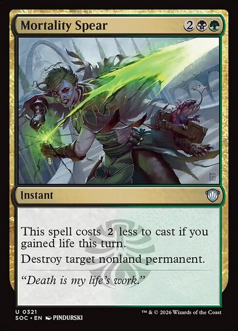 Mortality Spear (SOC) (#321)