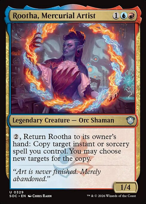Rootha, Mercurial Artist (SOC) (#329)