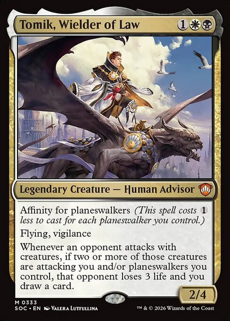 Tomik, Wielder of Law (SOC) (#333)