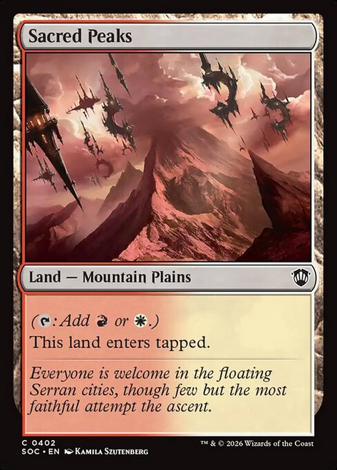 Sacred Peaks (SOC) (#402)
