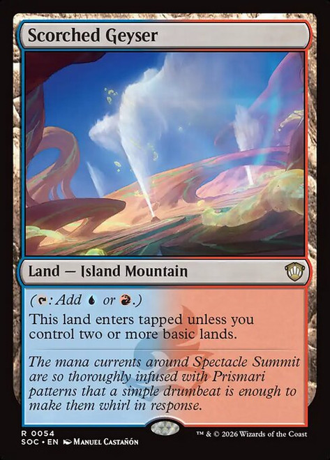 Scorched Geyser (SOC) (#54)