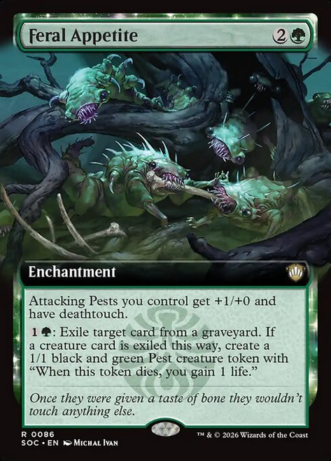 Feral Appetite (SOC) (Extended Art) (#86)