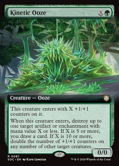 Kinetic Ooze (SOC) (Extended Art) (#87)