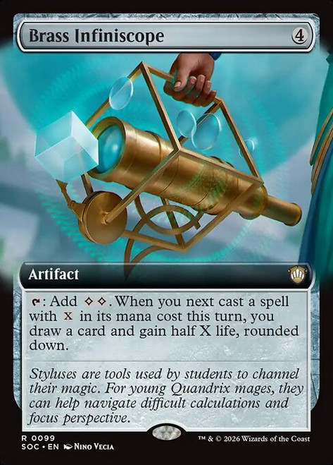 Brass Infiniscope (SOC) (Extended Art) (#99)