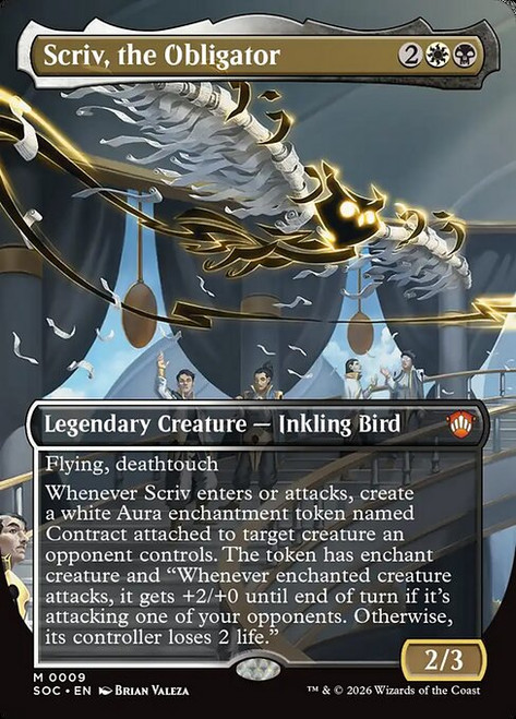 Scriv, the Obligator (SOC) (Borderless) (#9)
