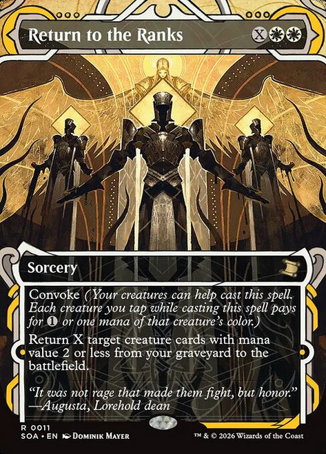 Return to the Ranks (SOA) (Borderless) (#11)