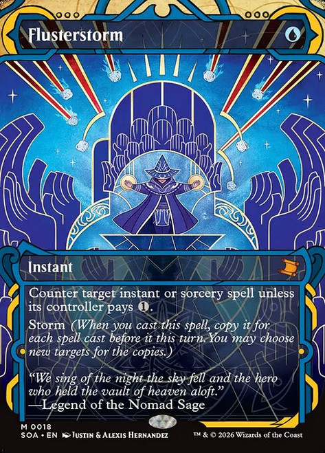 Flusterstorm (SOA) (Foil) (Borderless) (#18)