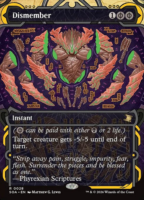 Dismember (SOA) (Foil) (Borderless) (#28)