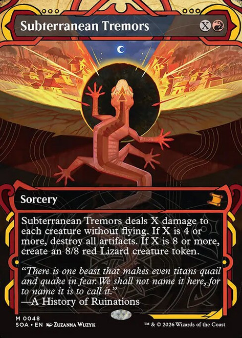 Subterranean Tremors (SOA) (Foil) (Borderless) (#48)
