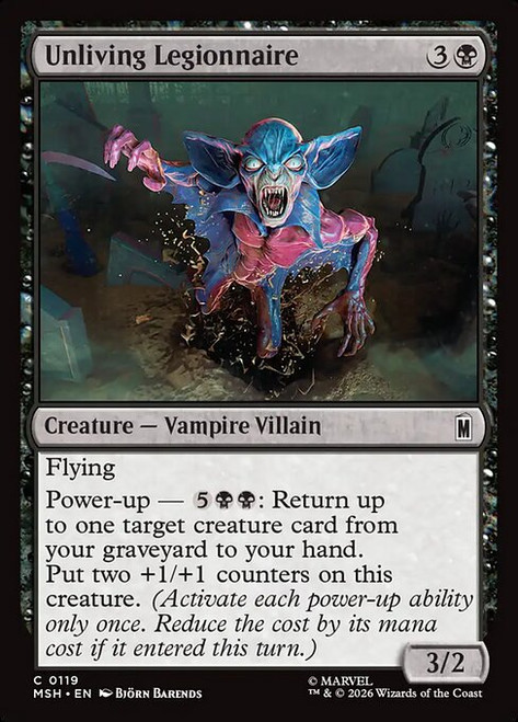 Unliving Legionnaire (MSH) (Foil) (#119)
