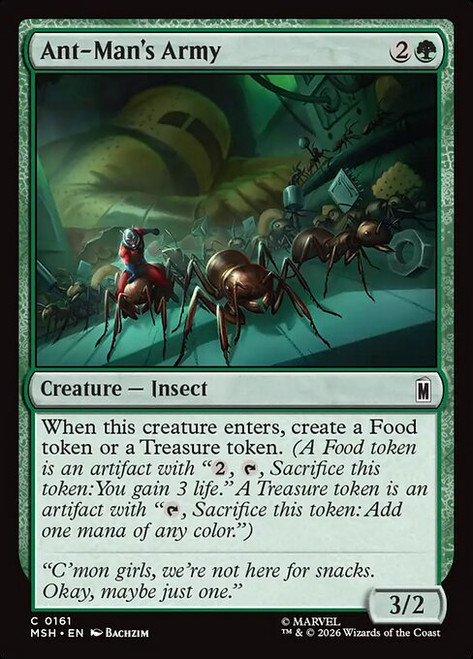 Ant-Man's Army (MSH) (Foil) (#161)