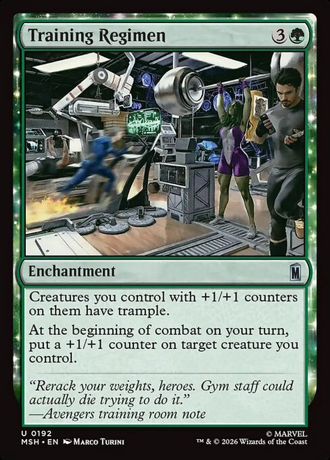 Training Regimen (MSH) (Foil) (#192)