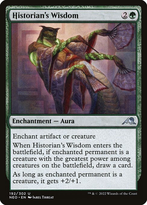 Historian's Wisdom (NEO) (Foil) (#192)