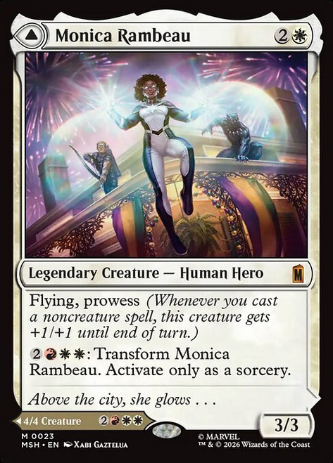 Monica Rambeau // Photon, Living Light (MSH) (Foil) (#23)