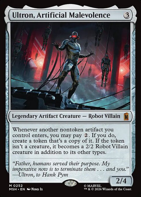 Ultron, Artificial Malevolence (MSH) (#252)