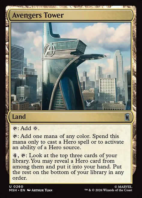 Avengers Tower (MSH) (Foil) (#260)