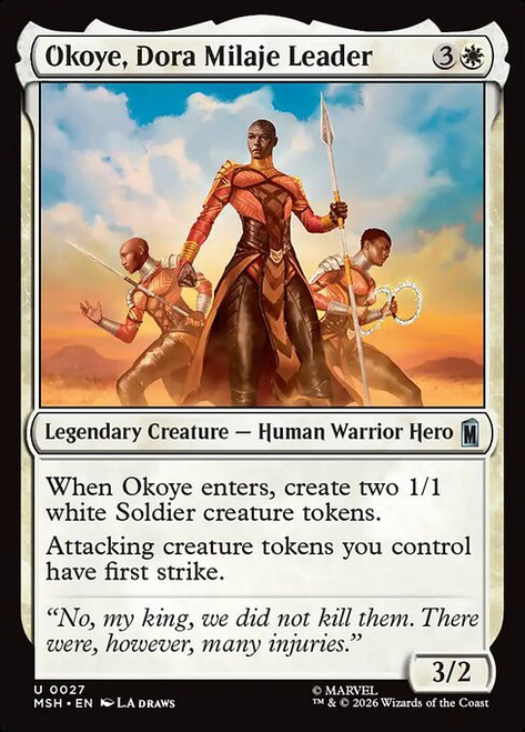 Okoye, Dora Milaje Leader (MSH) (#27)