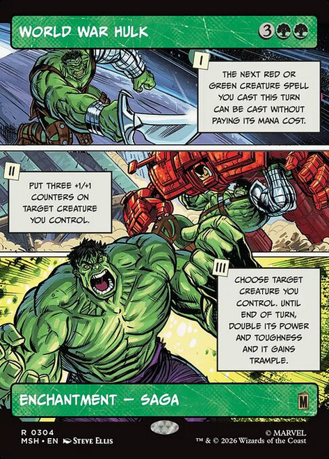 World War Hulk (MSH) (Borderless) (#304)