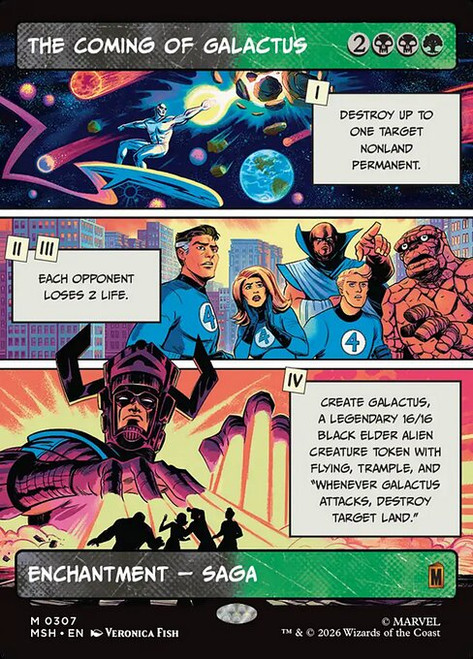 The Coming of Galactus (MSH) (Foil) (Borderless) (#307)
