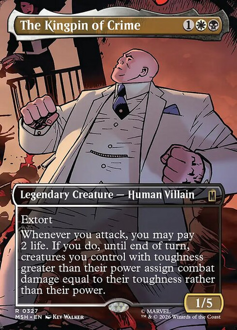 The Kingpin of Crime (MSH) (Borderless) (#327)