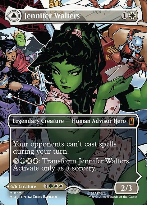 Jennifer Walters // The Sensational She-Hulk (MSH) (Borderless) (#328)