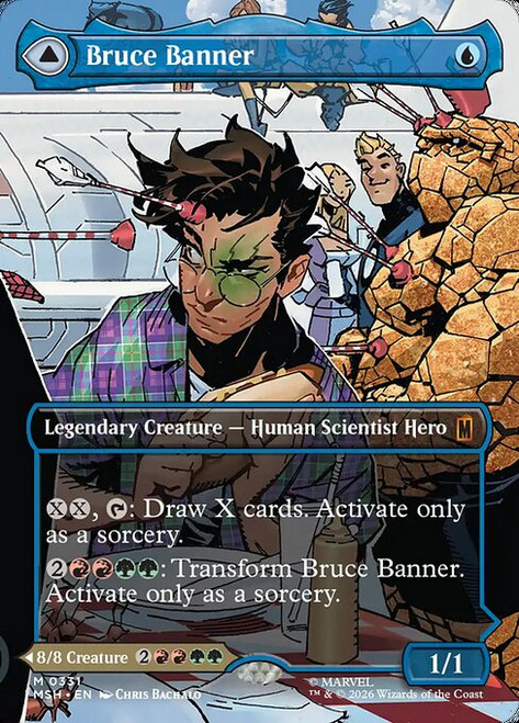 Bruce Banner // The Incredible Hulk (MSH) (Borderless) (#331)