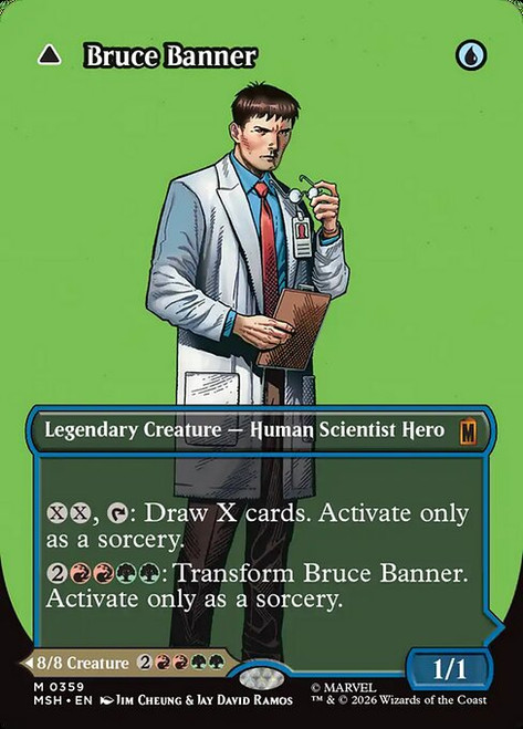 Bruce Banner // The Incredible Hulk (MSH) (Borderless) (#359)