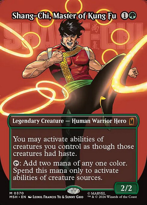 Shang-Chi, Master of Kung Fu (MSH) (Borderless) (#370)