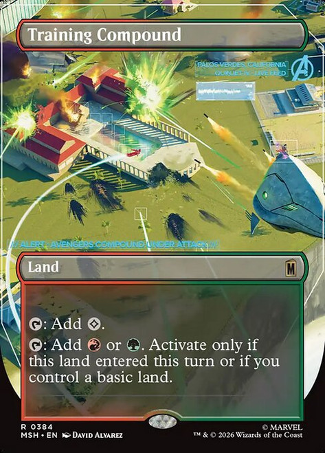 Training Compound (MSH) (Foil) (Borderless) (#384)