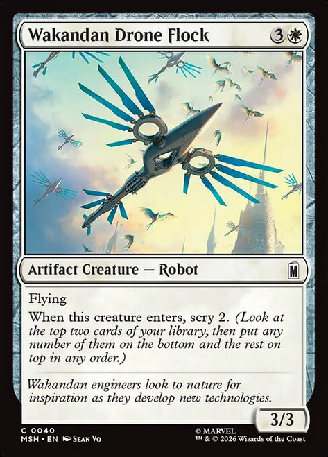 Wakandan Drone Flock (MSH) (#40)