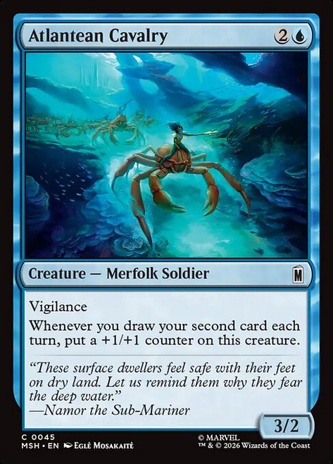 Atlantean Cavalry (MSH) (Foil) (#45)