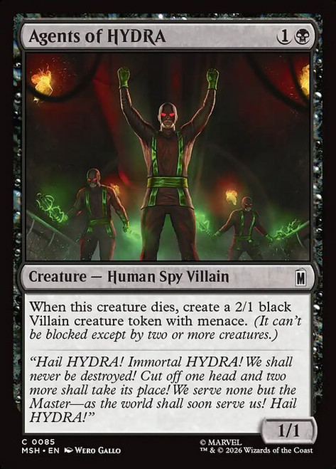 Agents of HYDRA (MSH) (Foil) (#85)