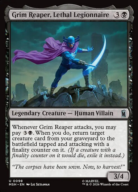 Grim Reaper, Lethal Legionnaire (MSH) (Foil) (#98)
